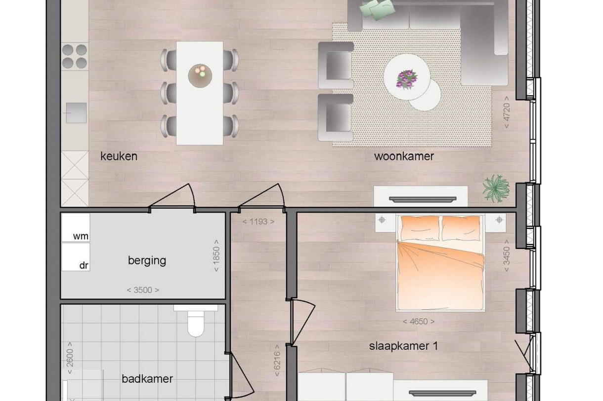 Te Koop: Foto Appartement aan de 1e verdieping appartement met balkon 11 in Molenhoek