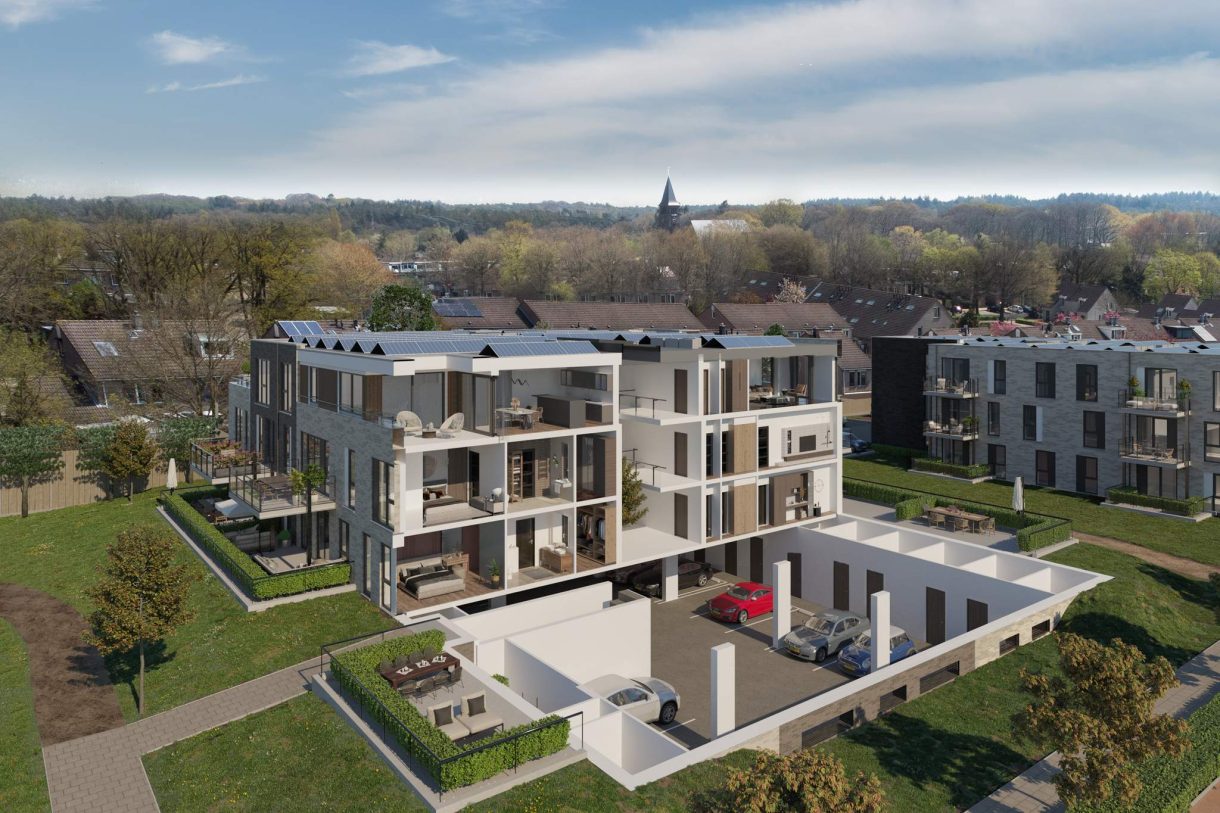 Te Koop: Foto Appartement aan de Tweede verdieping Penthouse 13 in Molenhoek