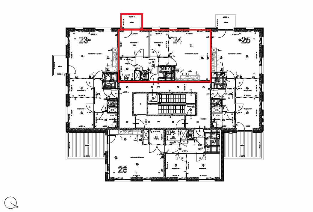 Te koop: Foto Appartement aan de Octaaf bouwnummer 24 ong in Nijmegen